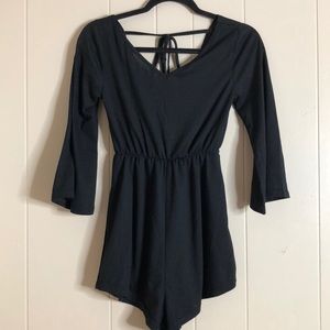 🎉✨4 for $25✨🎉 Black Cotton Romper